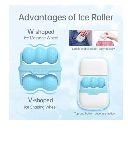 Rodillo Para Masaje Frio Facial Cara